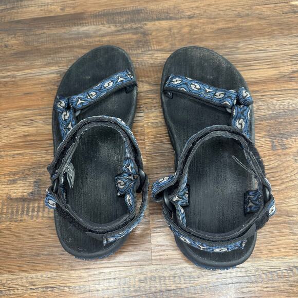 Teva black and gray sandals Men's size 6 S/N6219 Hurricane Hiking swim - Picture 5 of 8